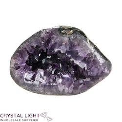 Single Druse Pieces: Amethyst Polished Druse