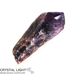 Natural Points: Amethyst Semi Polished Wand