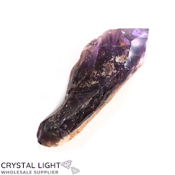 Natural Points: Amethyst Semi Polished Wand