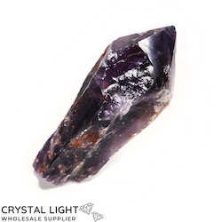 Natural Points: Amethyst Semi Polished Wand