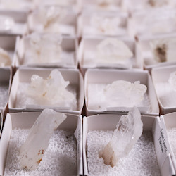 Small Crystal Specimens: Faden Quartz Specimen Small